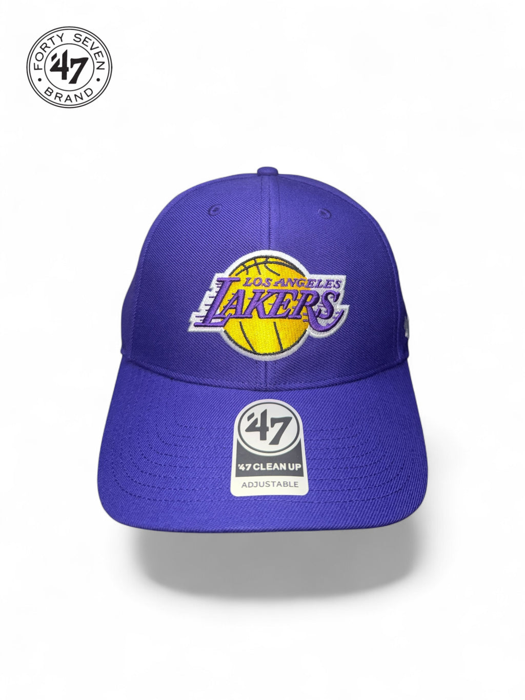 47Brand Clean Adjustable Los Angeles Lakers Cap