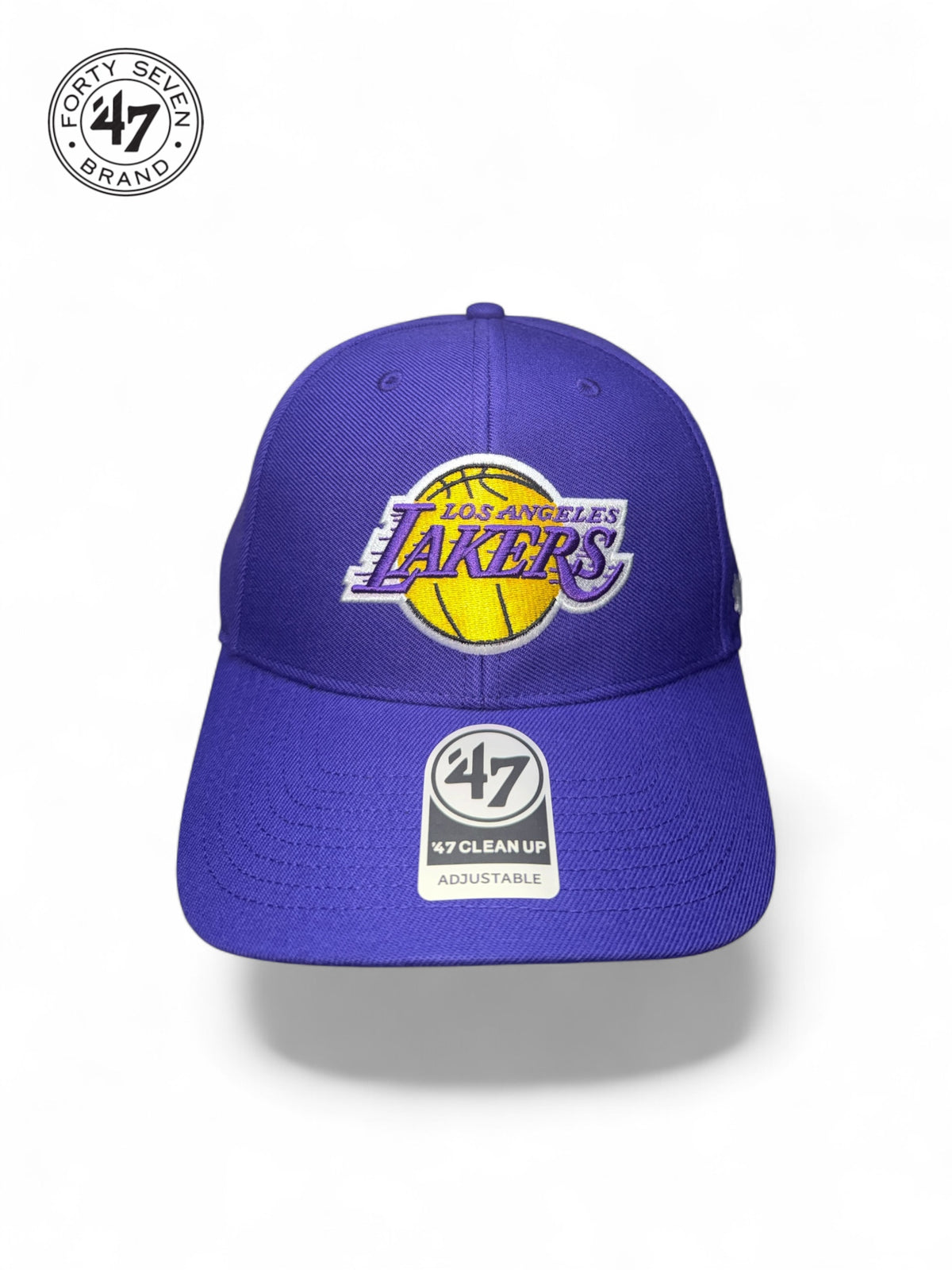 47Brand Clean Adjustable Los Angeles Lakers Cap