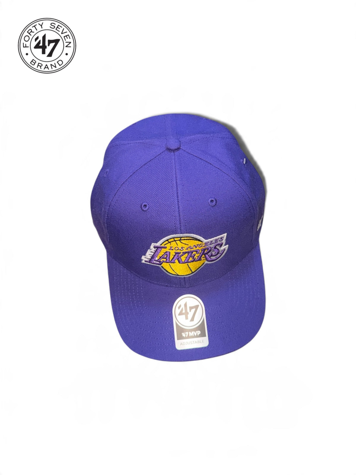 47Brand Clean Adjustable Los Angeles Lakers Cap