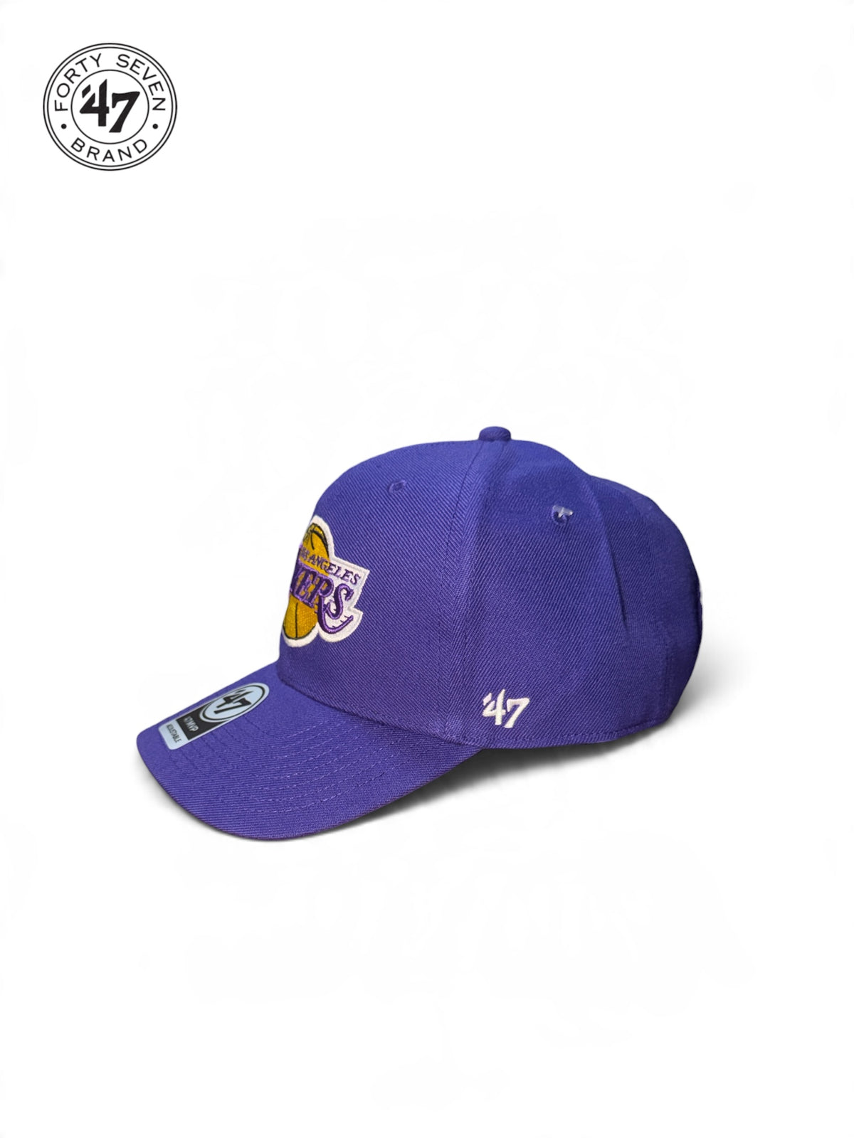 47Brand Clean Adjustable Los Angeles Lakers Cap